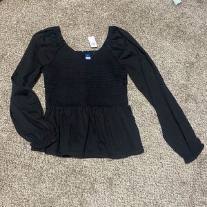 Nwt Old Navy Black blouse size small